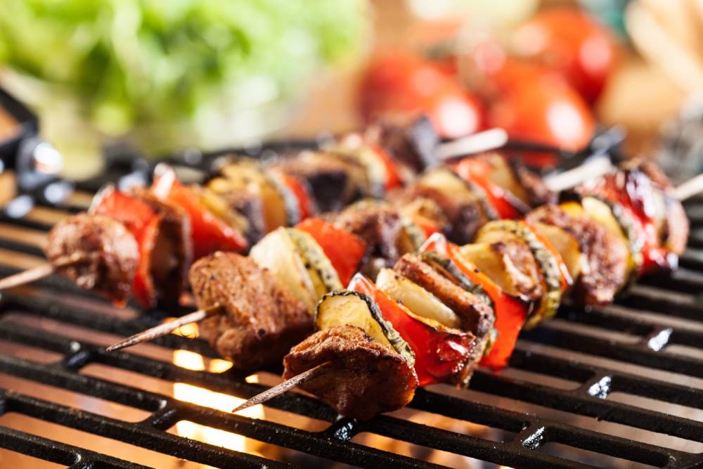barbecue près de Meximieux